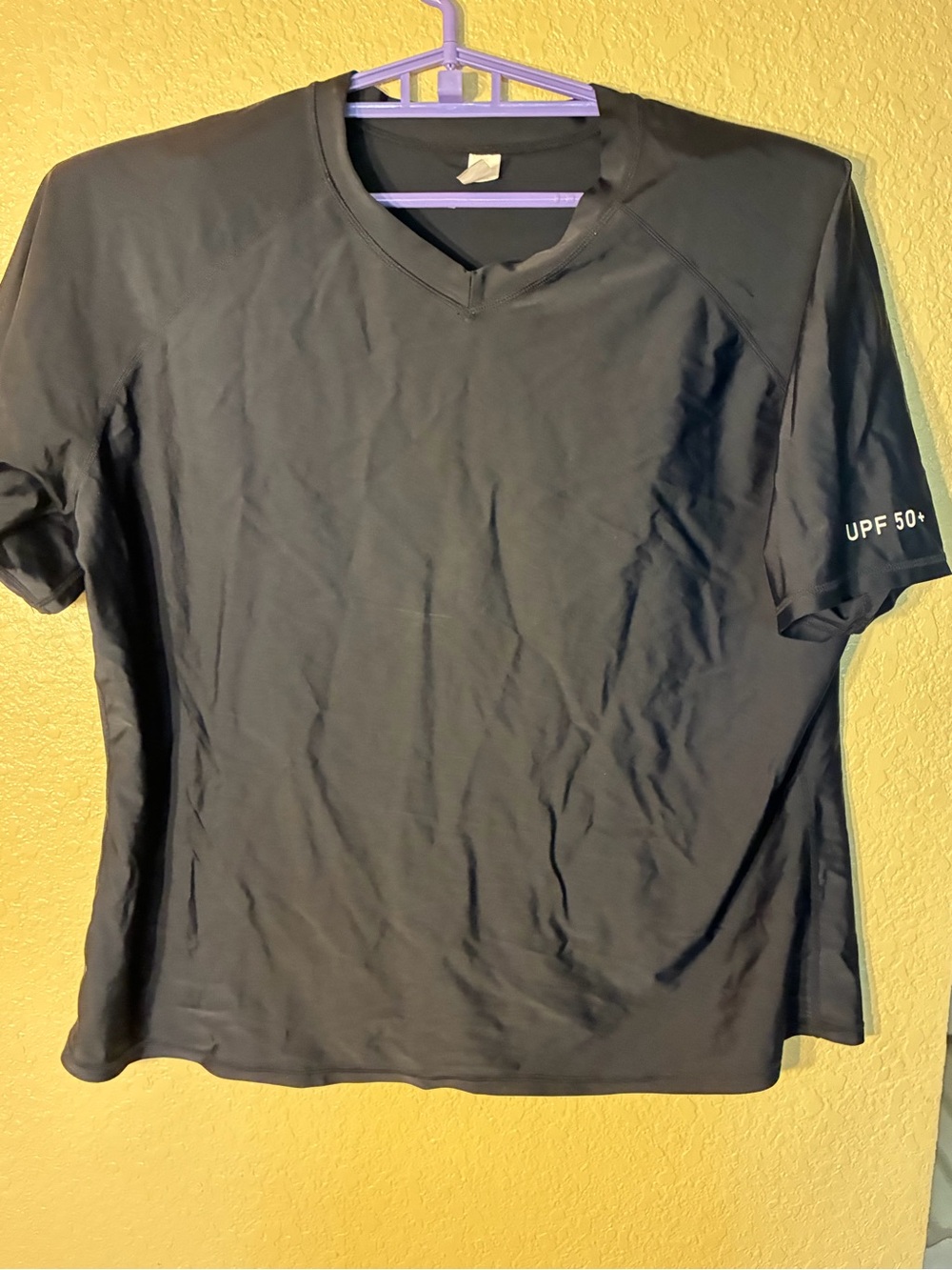 Women’s Black UPF 50+ Short Sleeve Performance Top